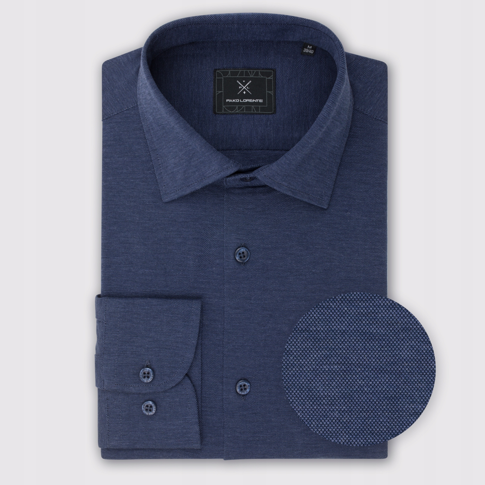 Tmavě modrá pánská košile Pako Lorente vel S