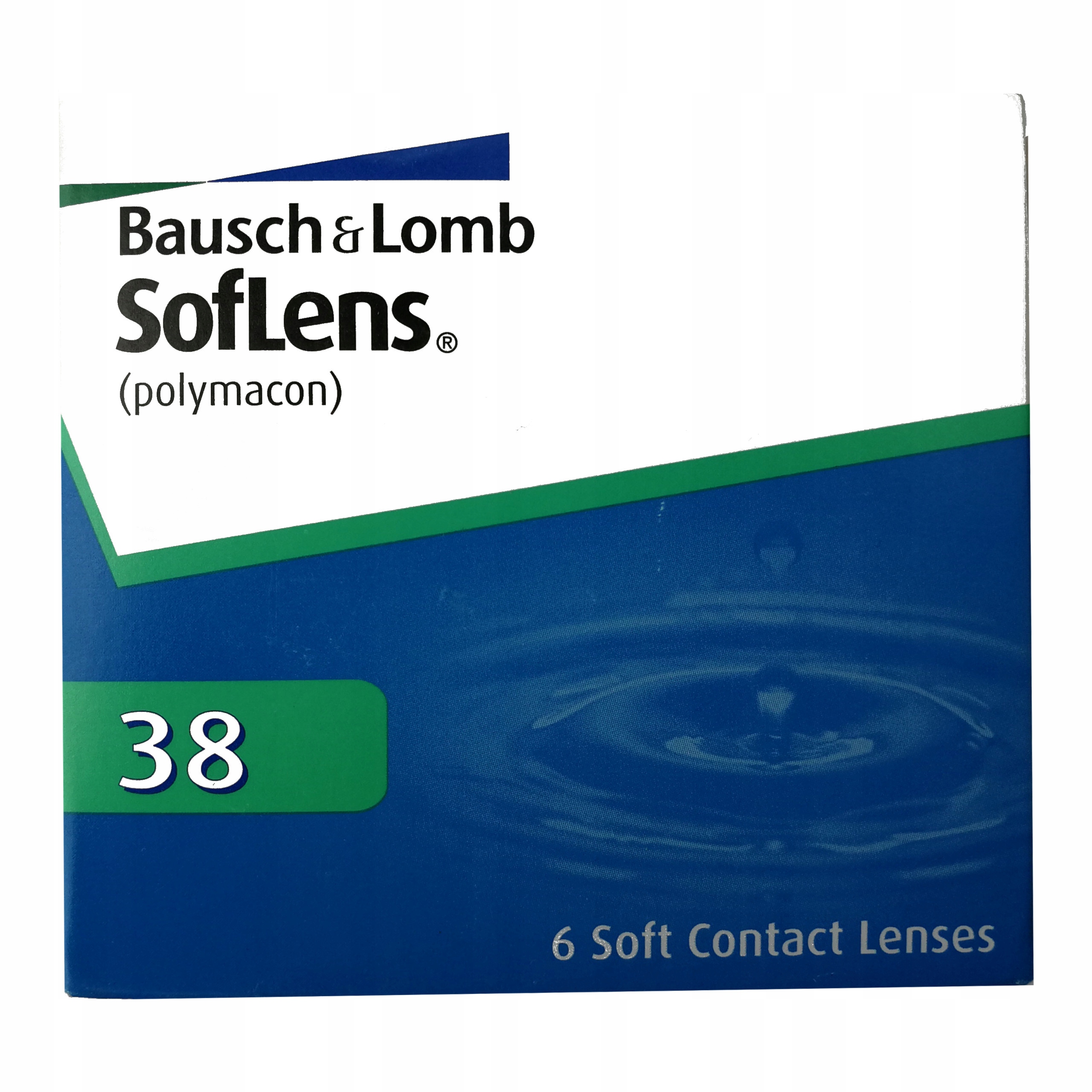 

Soczewki kontaktowe Soflens 38 Bausch 6 szt Bc 9.0