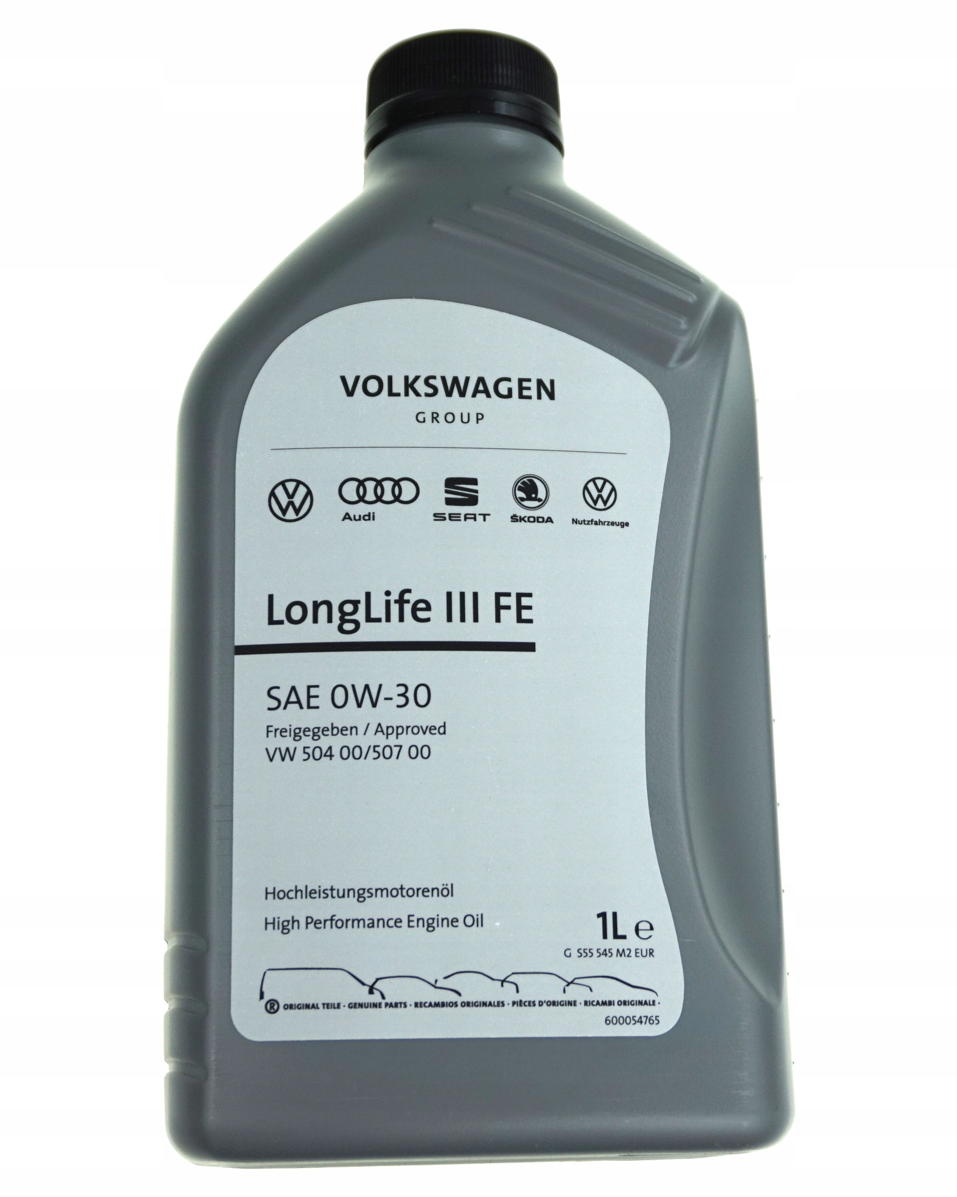

Olej Vw Longlife III Fe 0W30 504.00/507.00 1L
