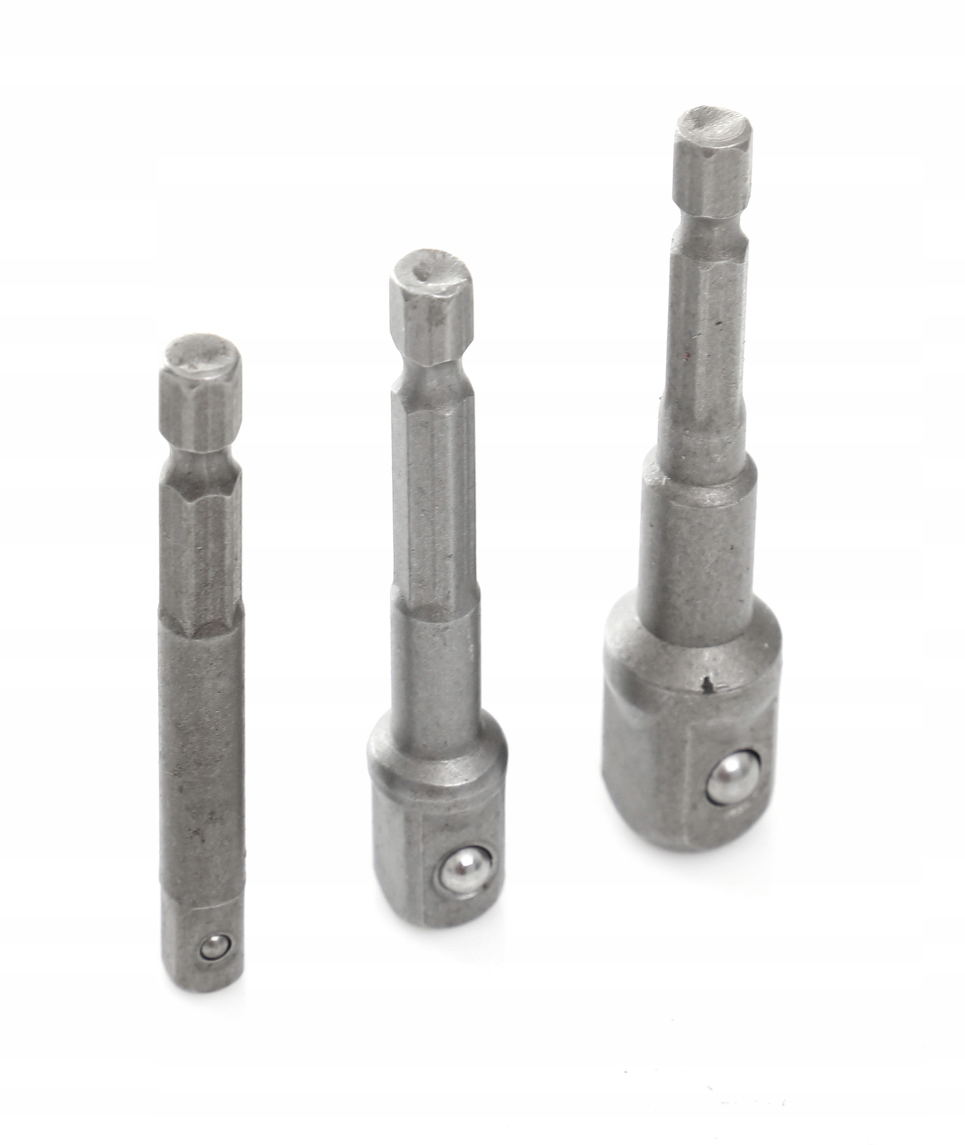 REDUKCJE ADAPTERY DO WKRĘTARKI NASADKI 1/4 3/8 1/2 Typ grotu HEX kwadratowy Pozidriv