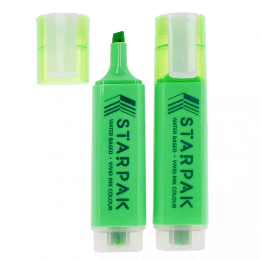 

Starpak Zakreślacz Zielony ze ściętą końcówką