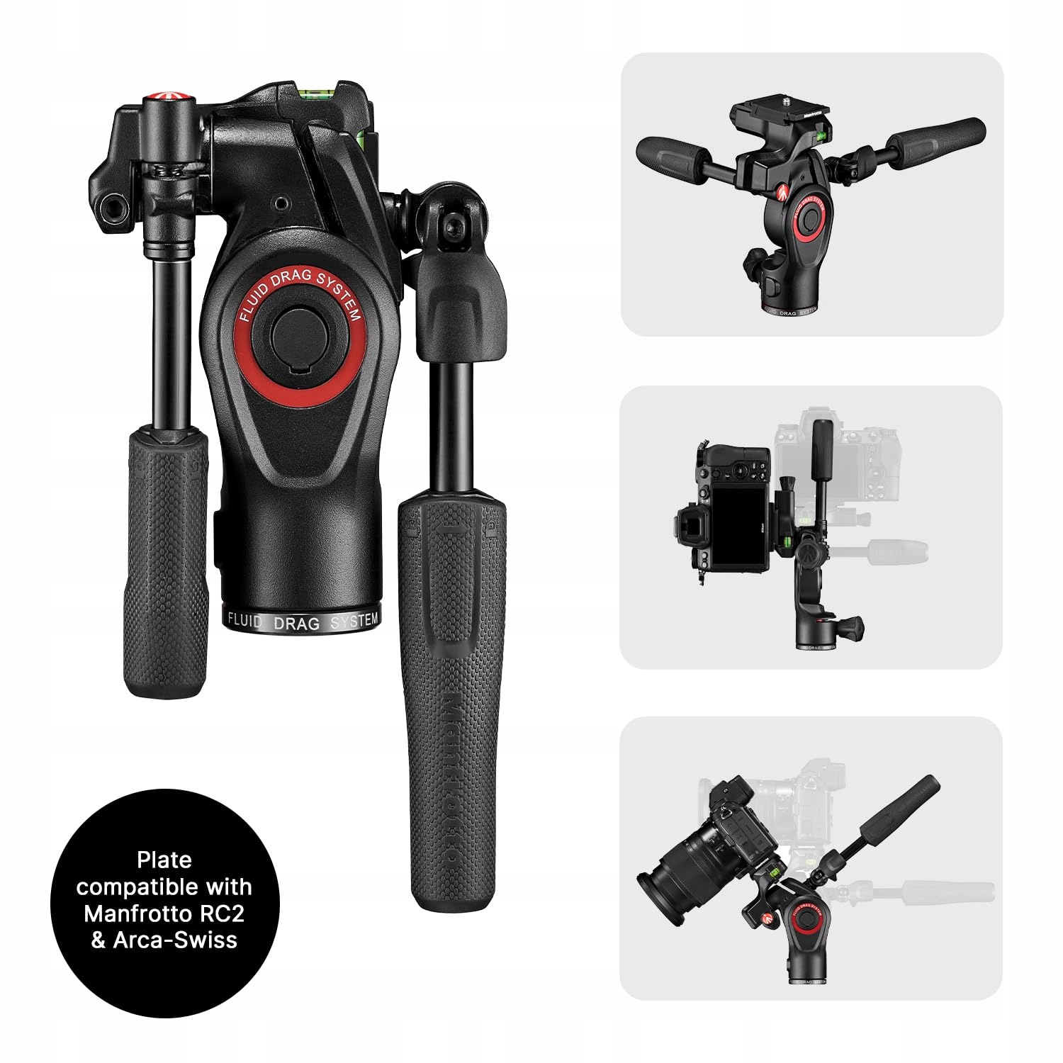 MANFROTTO Befree Advanced 3-Way Aluminum Tripod for Cameras Up to 6 kg — miniatura 6