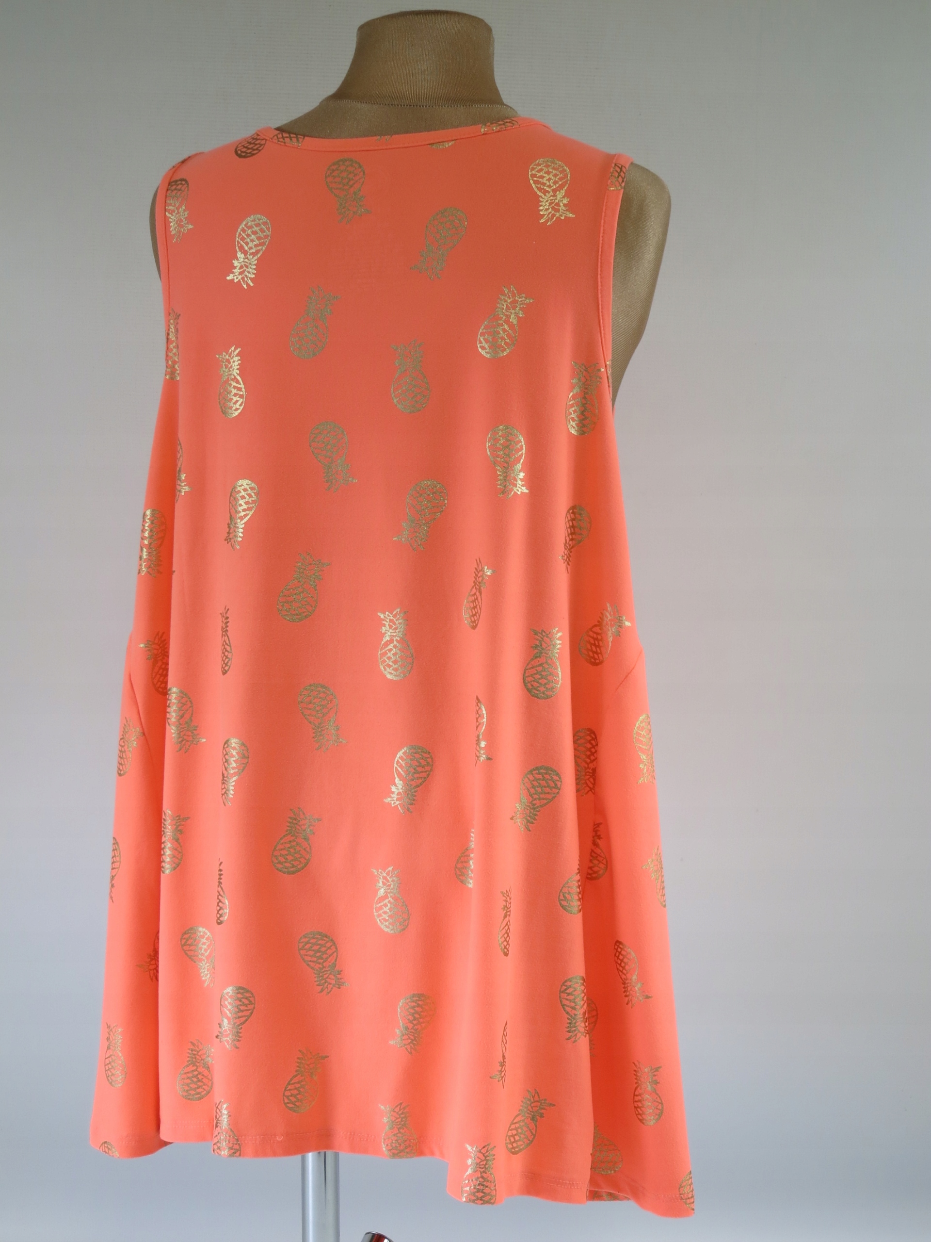 Tunika top WONDER NATION r 164 Rękaw bez rękawów