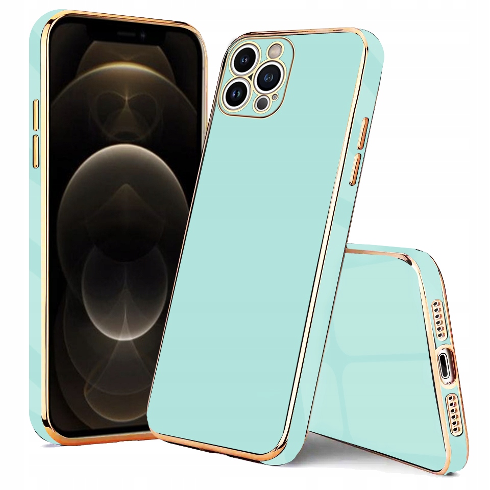 Iphone Pro 12 Gold w Etui, case, pokrowce i obudowy na