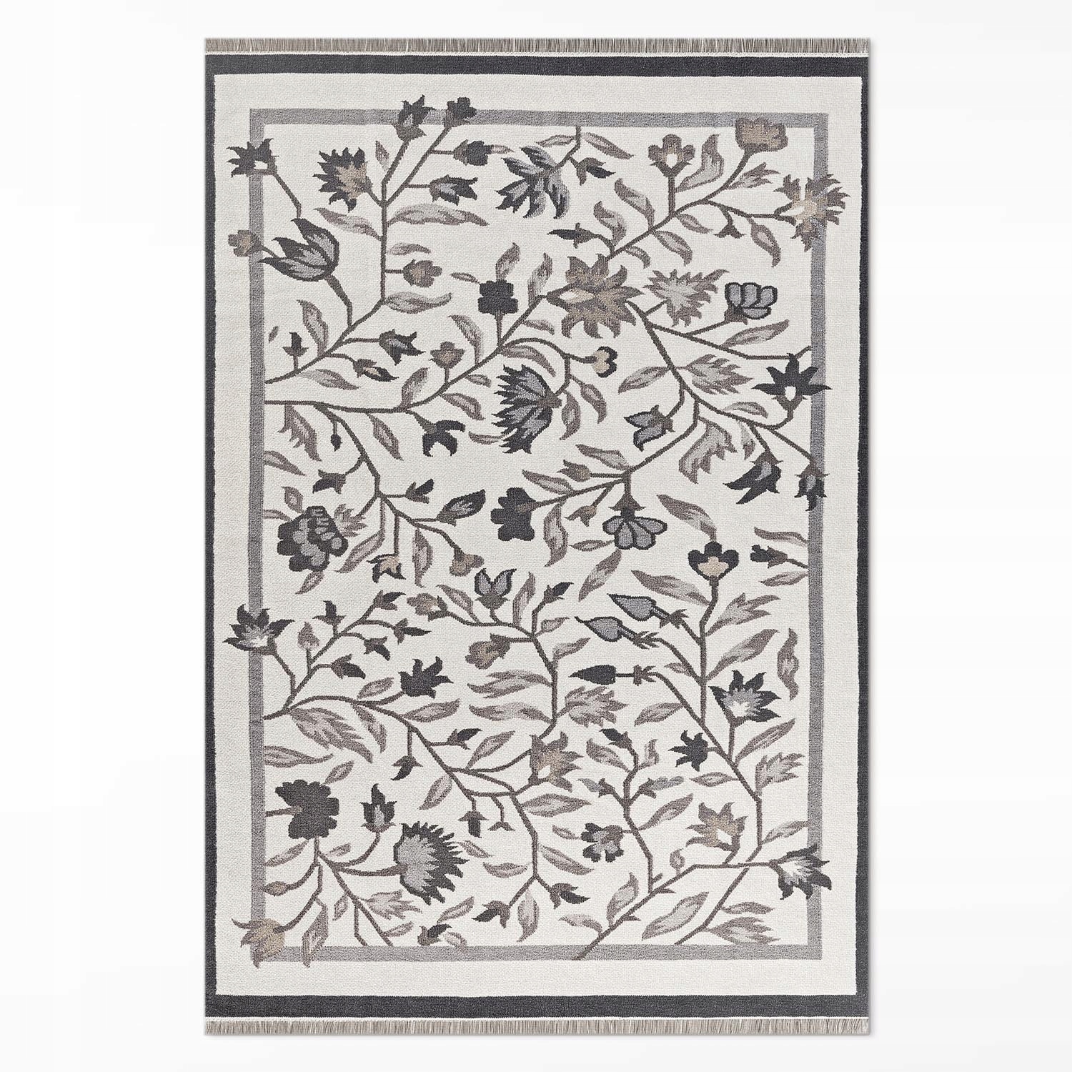 Vinylový koberec do kancelárie Monochromatické minimalistické rastliny 80x120 cm