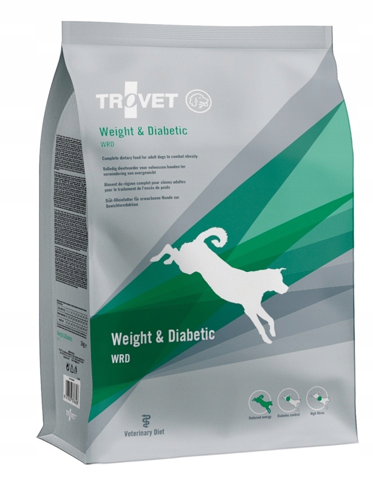 Levně Trovet Weight Diabetic Wrd krmivo pro psy 3 kg