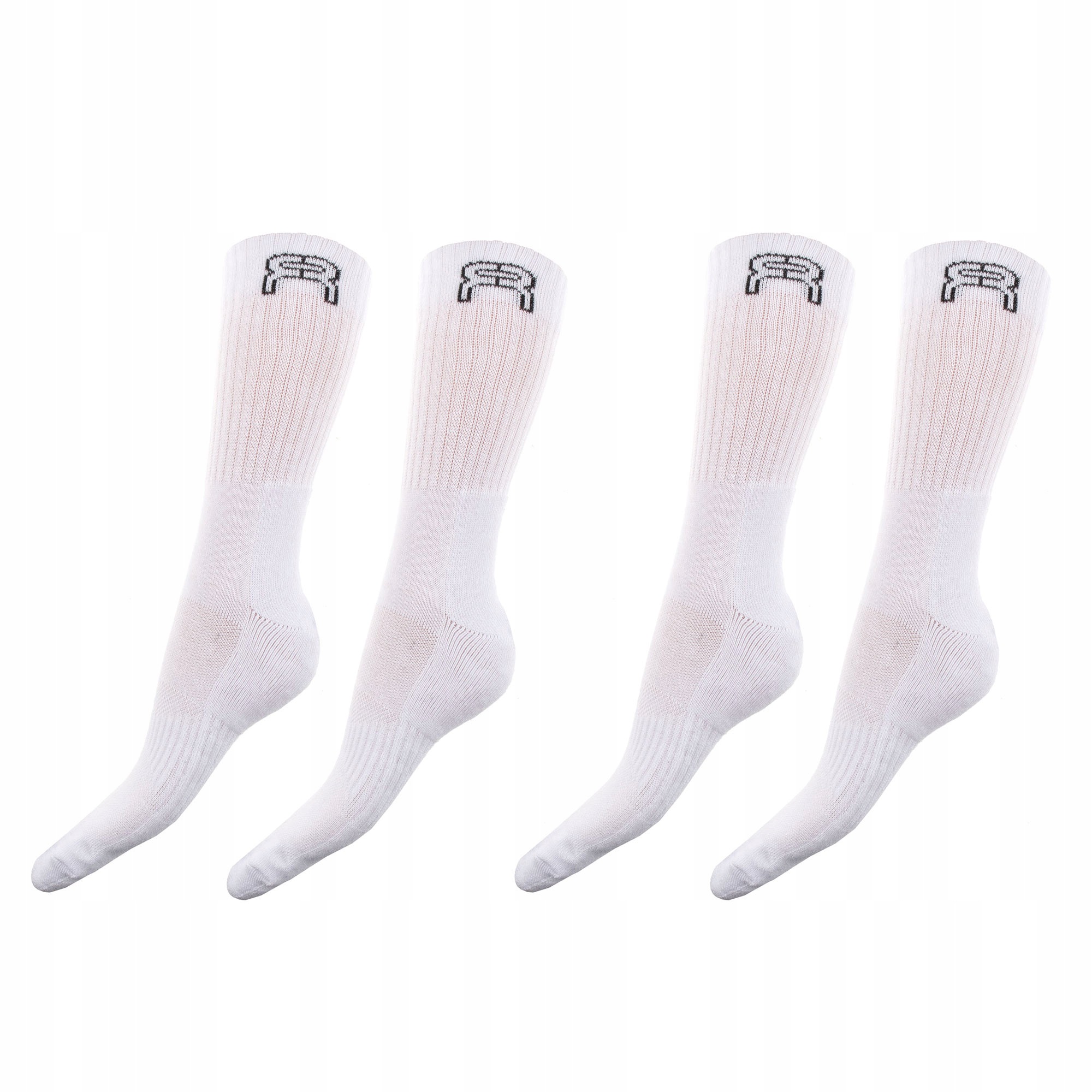 Skarpety na rolki wrotki łyżwy Fr Sport Socks Białe 39-41 2 Pary