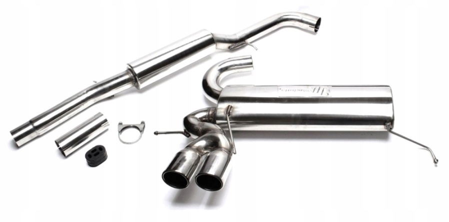 EVOA3QAE276 - AUDI A3 8L QUATTRO выхлопная система CATBACK 2X76MM