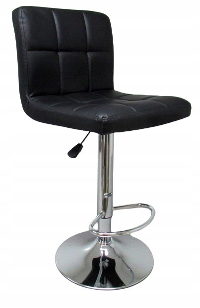 Barová Židle D2S Barové křeslo Otočné křeslo Ekokůže Nastavitelná výška R-spor