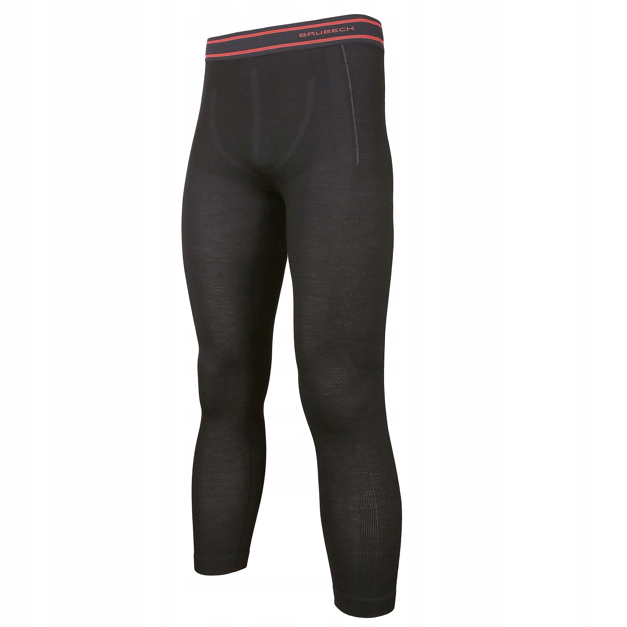 Spodnie termoaktywne Brubeck Active Wool męskie czarne XXL
