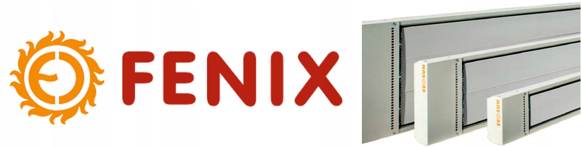 PANEL GRZEJNIK NA PODCZERWIEŃ DO HALI MAGAZYNU ECOSUN S+ 2400W Szerokość 250 mm