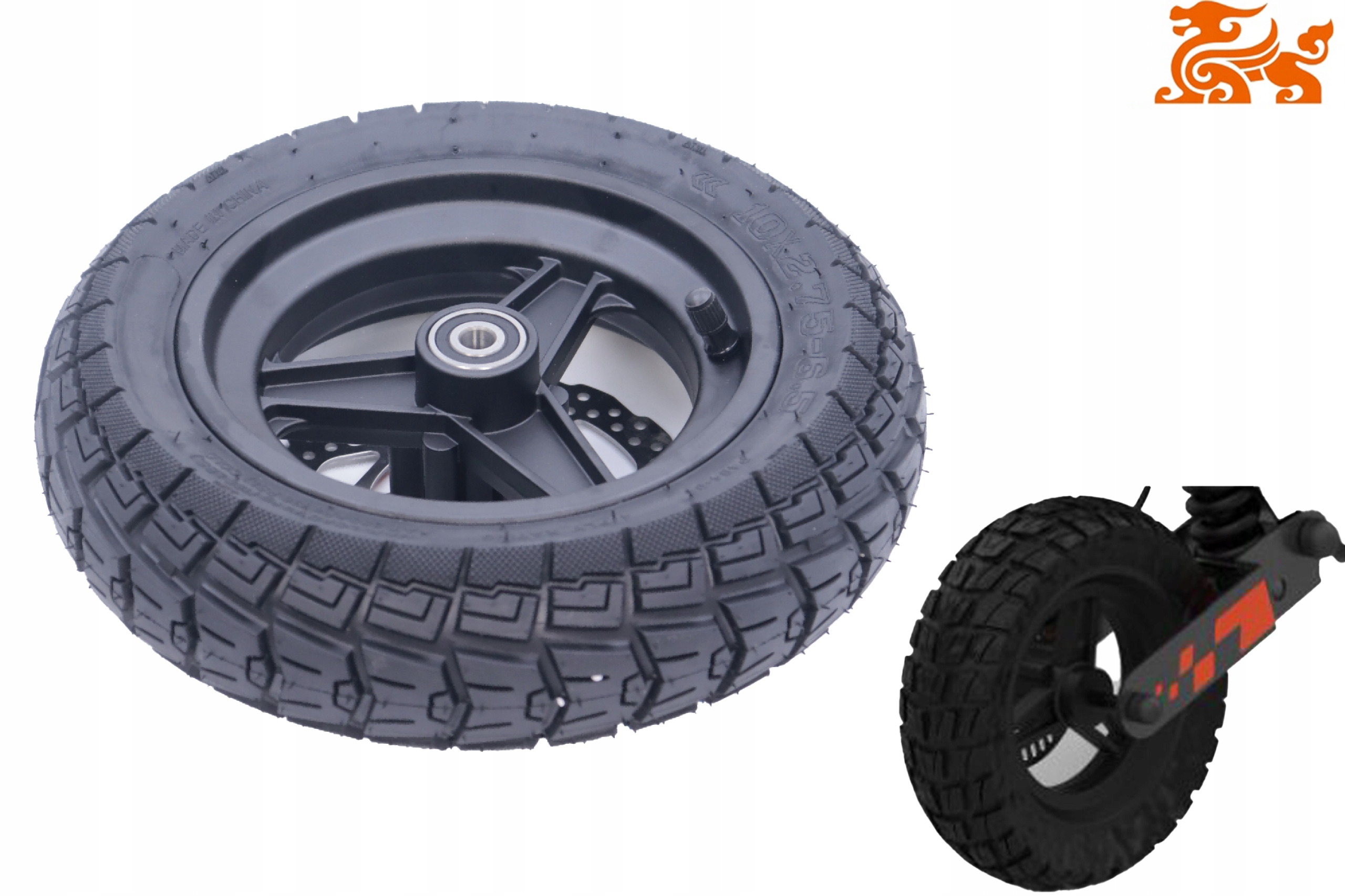 KuKirin G2 oryginalny przednie koło