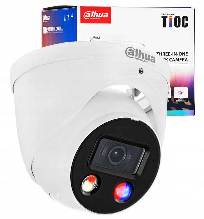 Ip kamera Dahua Tioc 8Mpx 4K IPC-HDW3849H-AS-PV-0280B-S4 Reproduktor Mikrofón