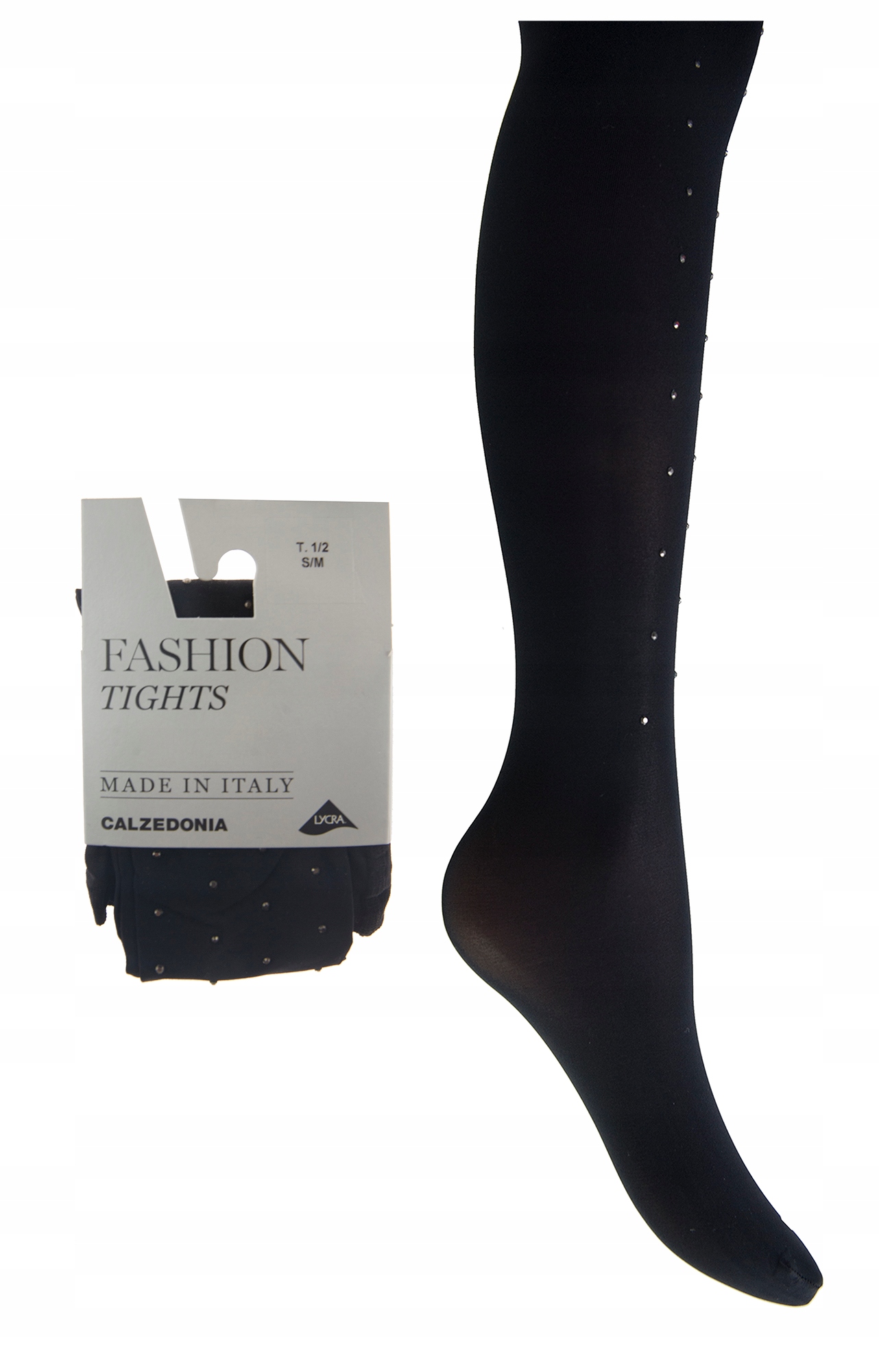 

Calzedonia rajstopy czarne kamyczki 1/2 S/m
