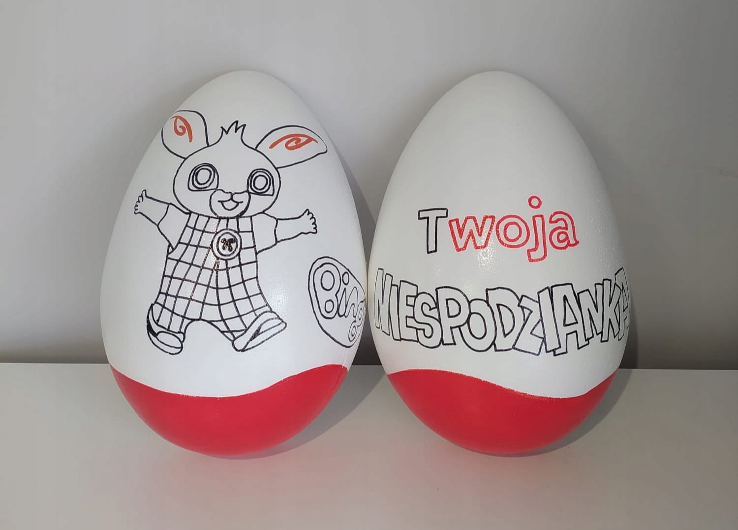 Vejce Kinder Překvapení XXL Zrób To Sam Diy