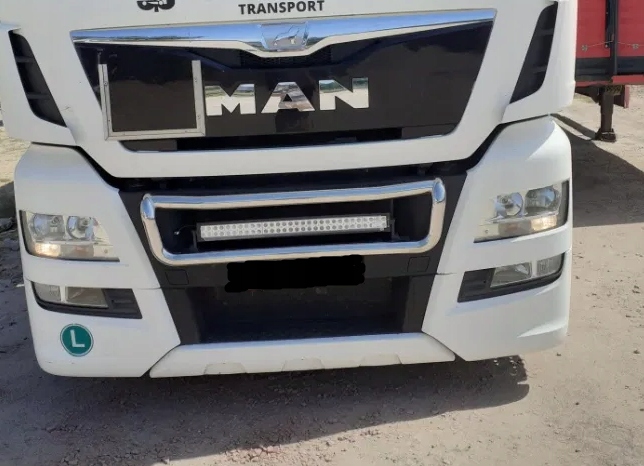 Orurowanie dolne na gril MAN Euro 6 / Euro 5