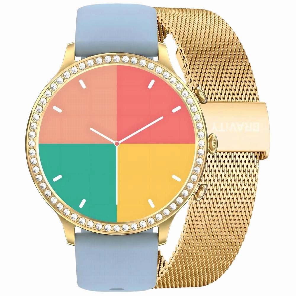 Chytré Hodinky Gravity GT5-4 Přídavný Pásek (sg043d) Gravírování