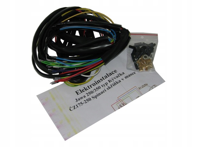 Instalacja elektryczna Jawa 250 350 Kiwaczka
