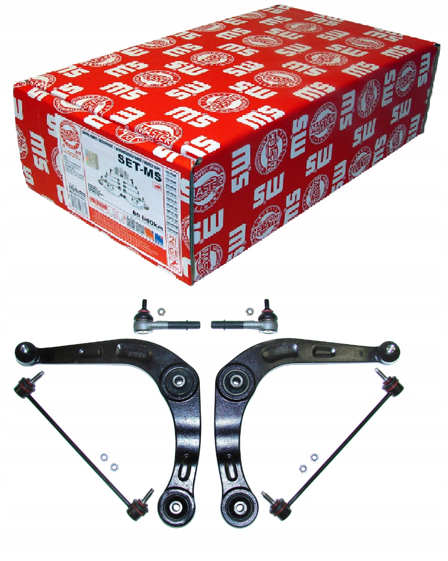 ZESTAW WAHACZY PRZÓD PEUGEOT 206 CC SW 207 SW