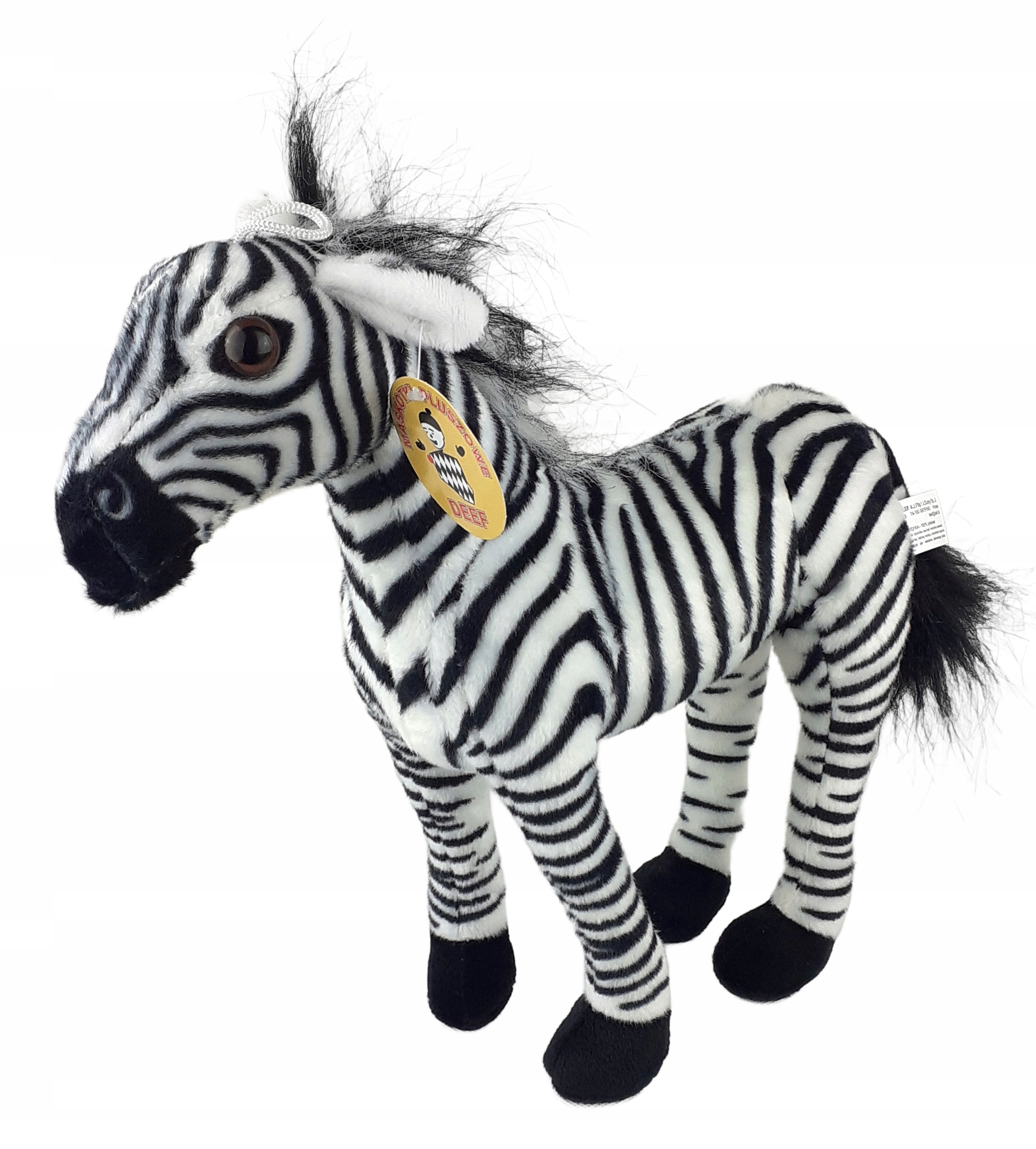

Piękna Zebra Zeberka Pluszowa Maskotka 30 CM