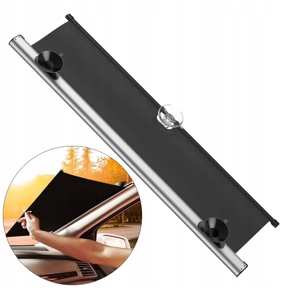 BASEUS SAMOCHODOWA ROLETA ZASŁONA PRZECIWSŁONECZNA + GRATISY