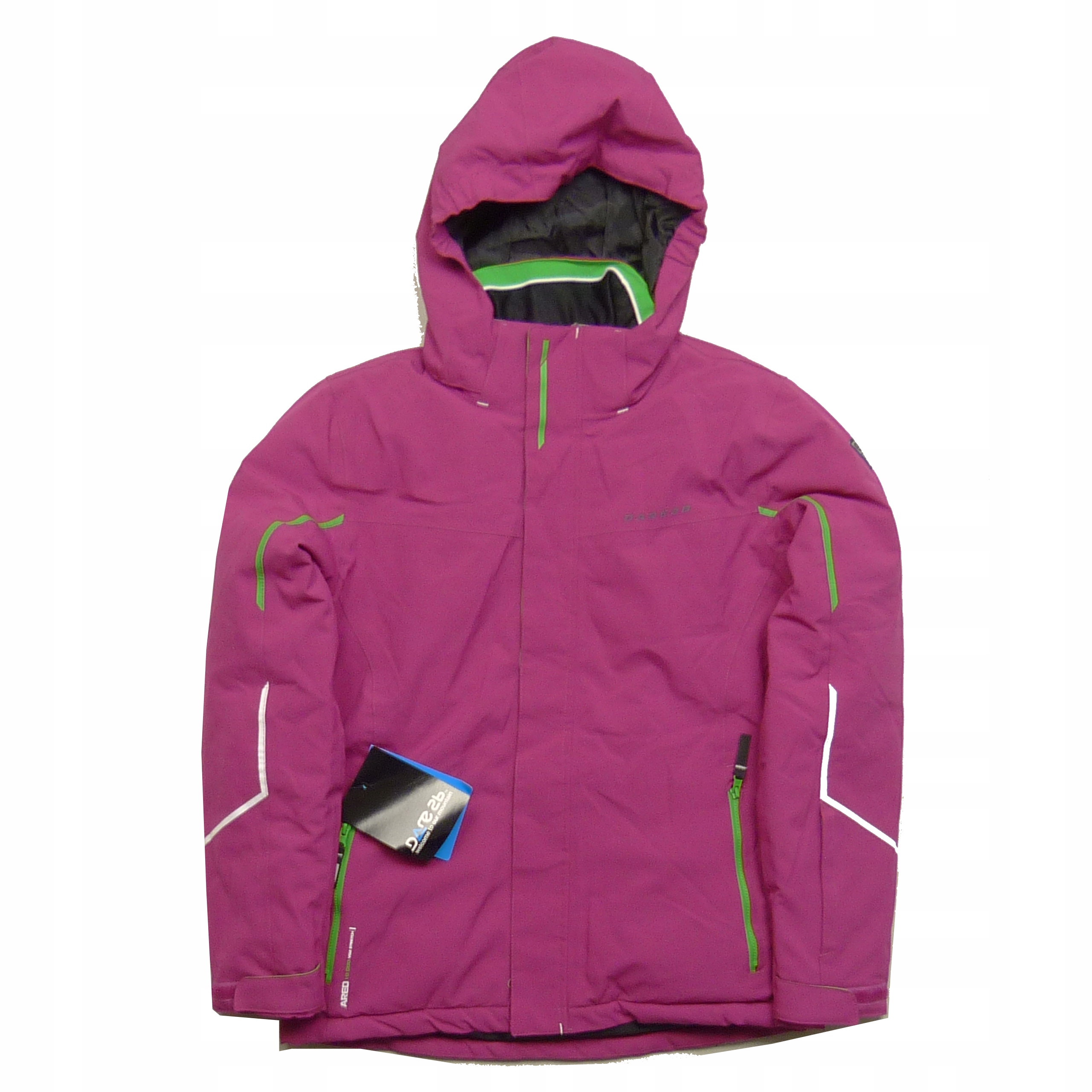 DARE2B dziecięca ocieplana kurtka narciarska dla dziewczynki 11-12 152cm