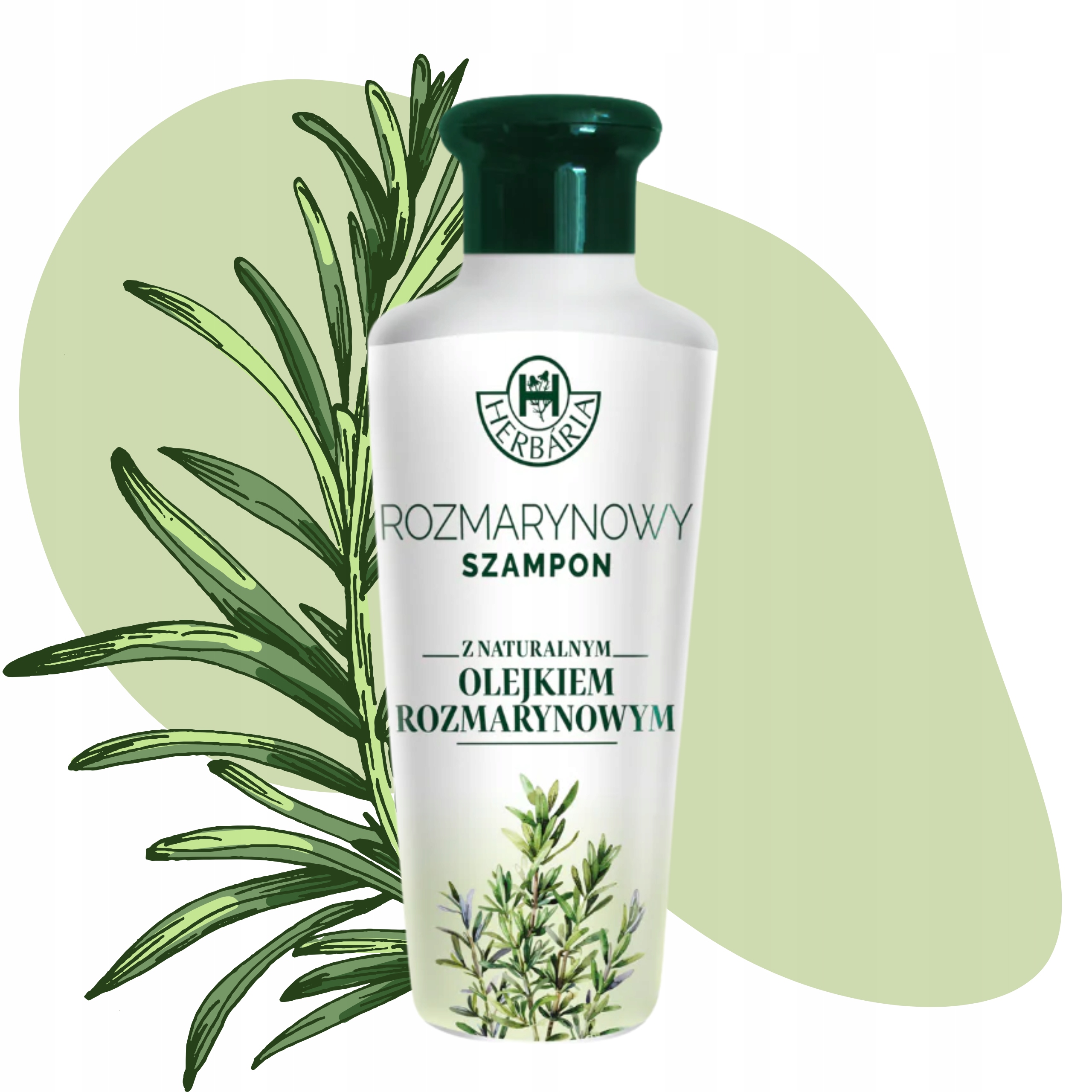 Herbaria, rozmarýnový šampon na vlasy, 250 ml 1 ks