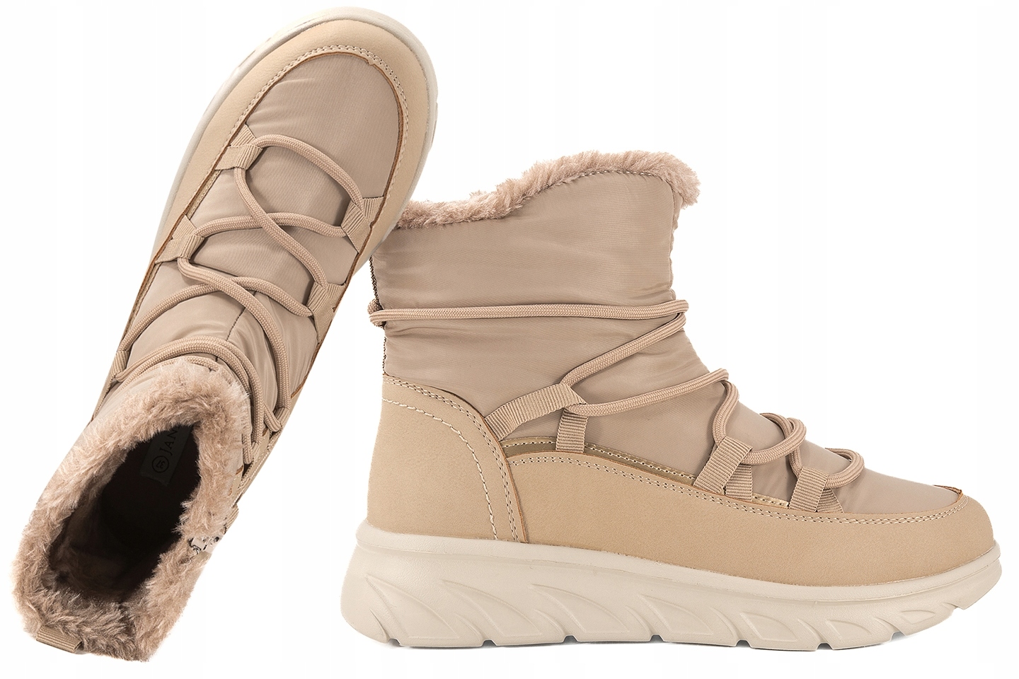 Jankowski JK/B-3-401 Dámské Sněhule Zimní Boty Kotníkové Boty Zateplené 38 B