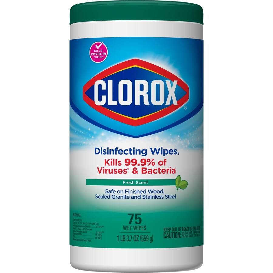 

Clorox Ściereczki Czyszczące Wielofunkcyjne x75