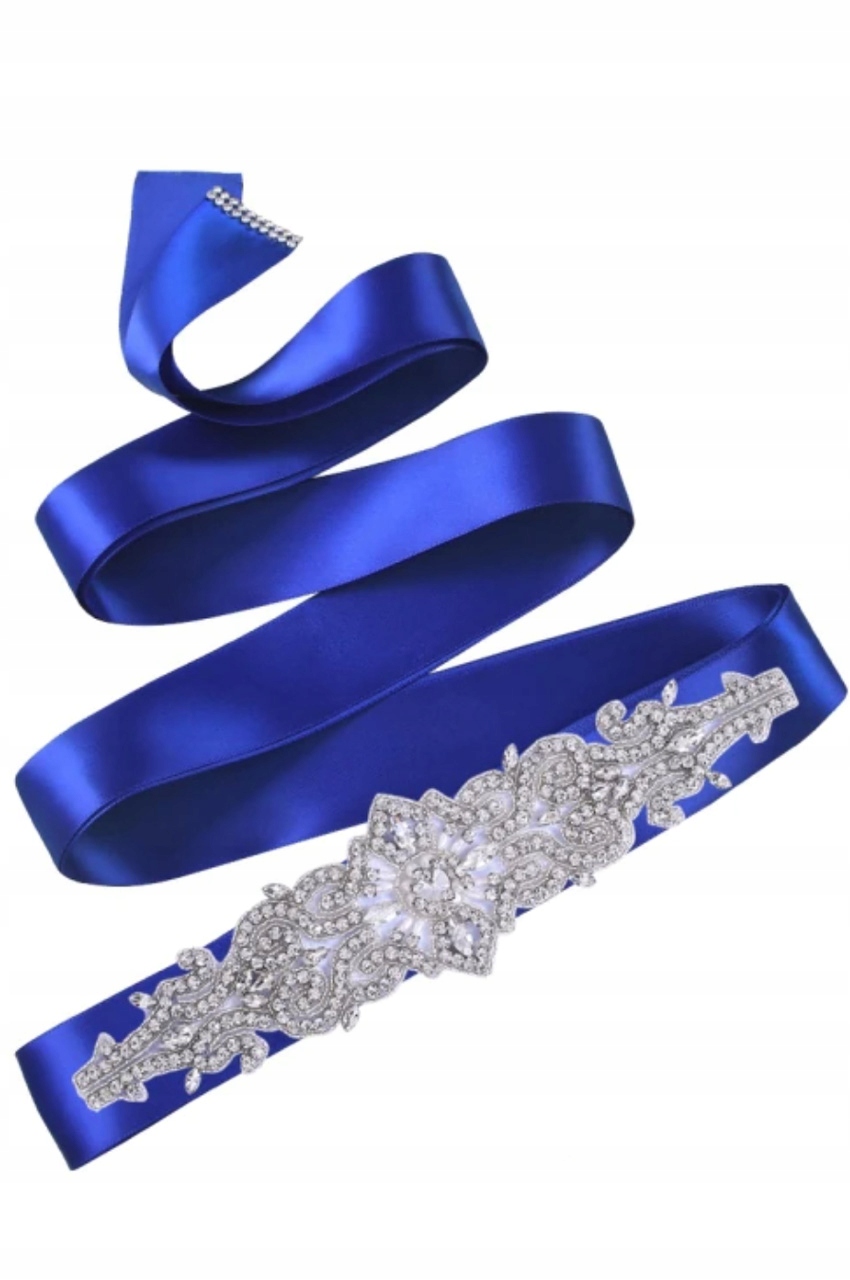 Szeroki pas do sukni ślubnej 7 kolorów Długość bez klamry 130 cm