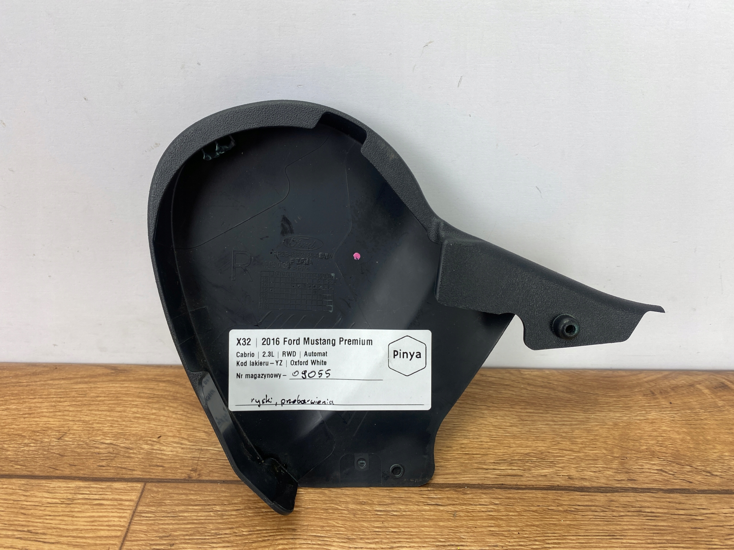 Blende Abdeckung Blende Abdeckung SITZ cabrio Ford Mustang 2015+ USA