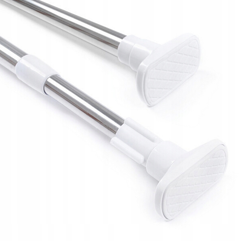 UCHWYTY DO ZASŁON SPRĘŻYNY NAPIĘCIE ŁAZIENKI Długość 0-400 cm