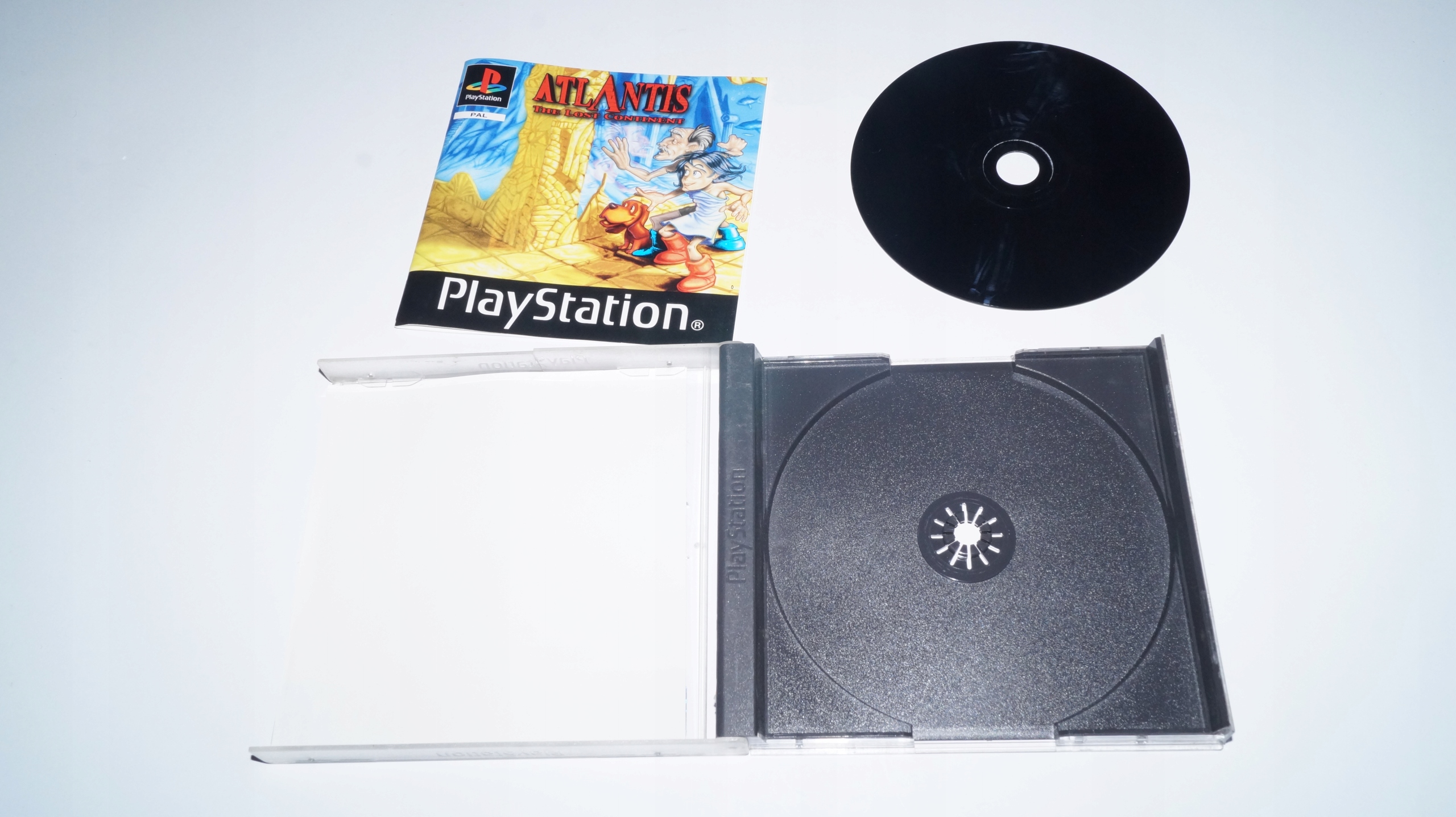 Atlantis the lost continent psx ps1 Producent inny