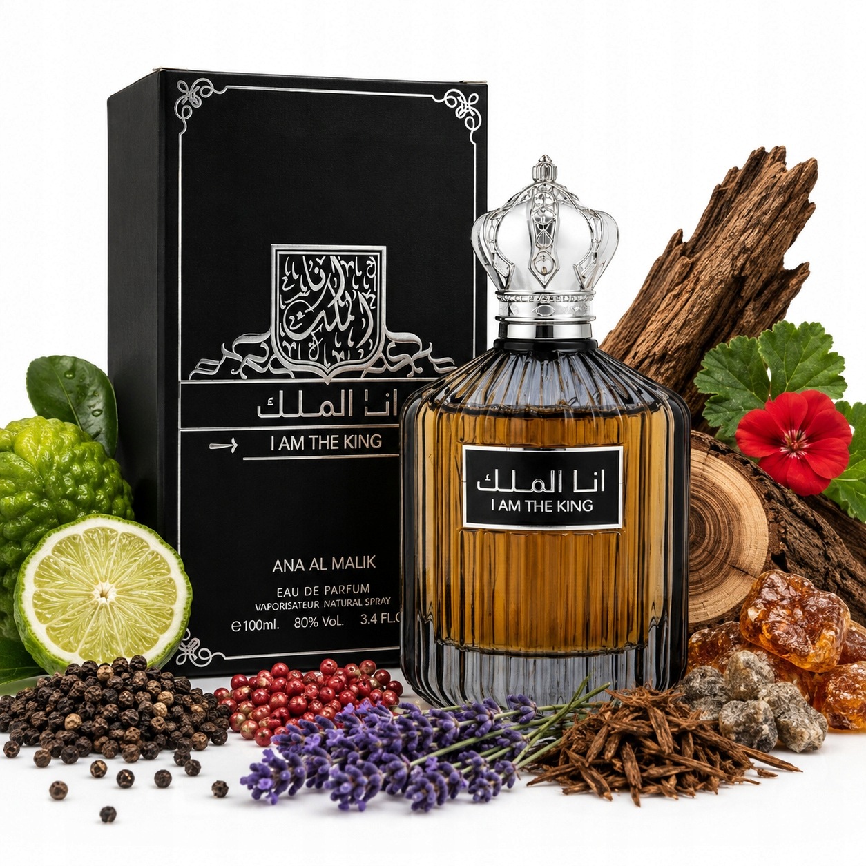 Oryginalne Perfumy Arabskie Ard Al Zaafaran I Am The King 100ml Edp+gratis