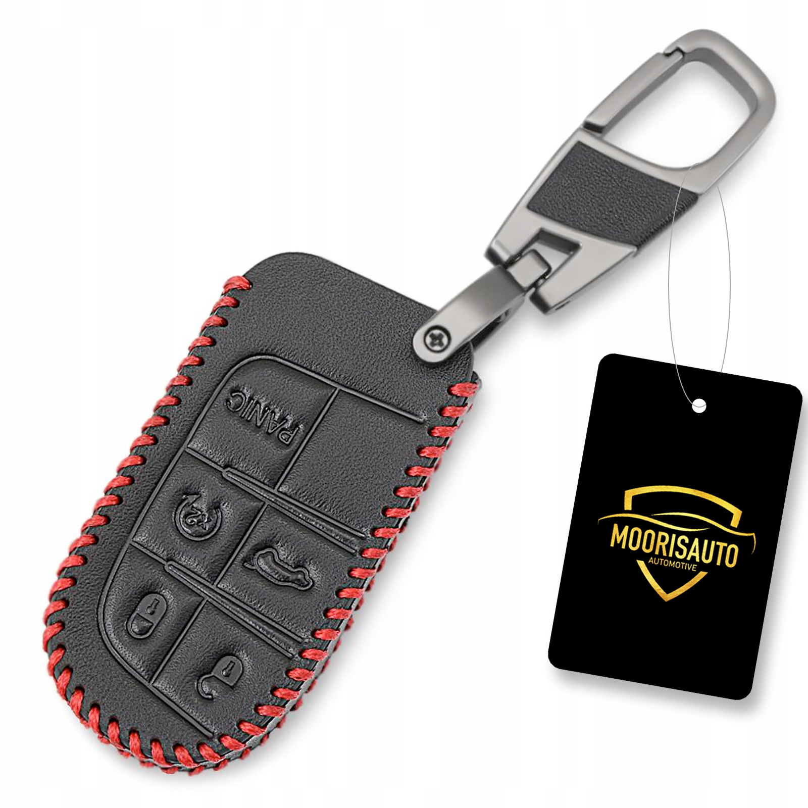 

Skórzane etui pokrowiec na kluczyk Jeep Renegade