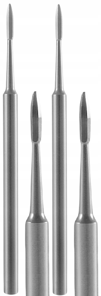 2 x Staleks Fréza ze slinutého karbidu Nail Cleaner Expert Průměr 1,2 mm