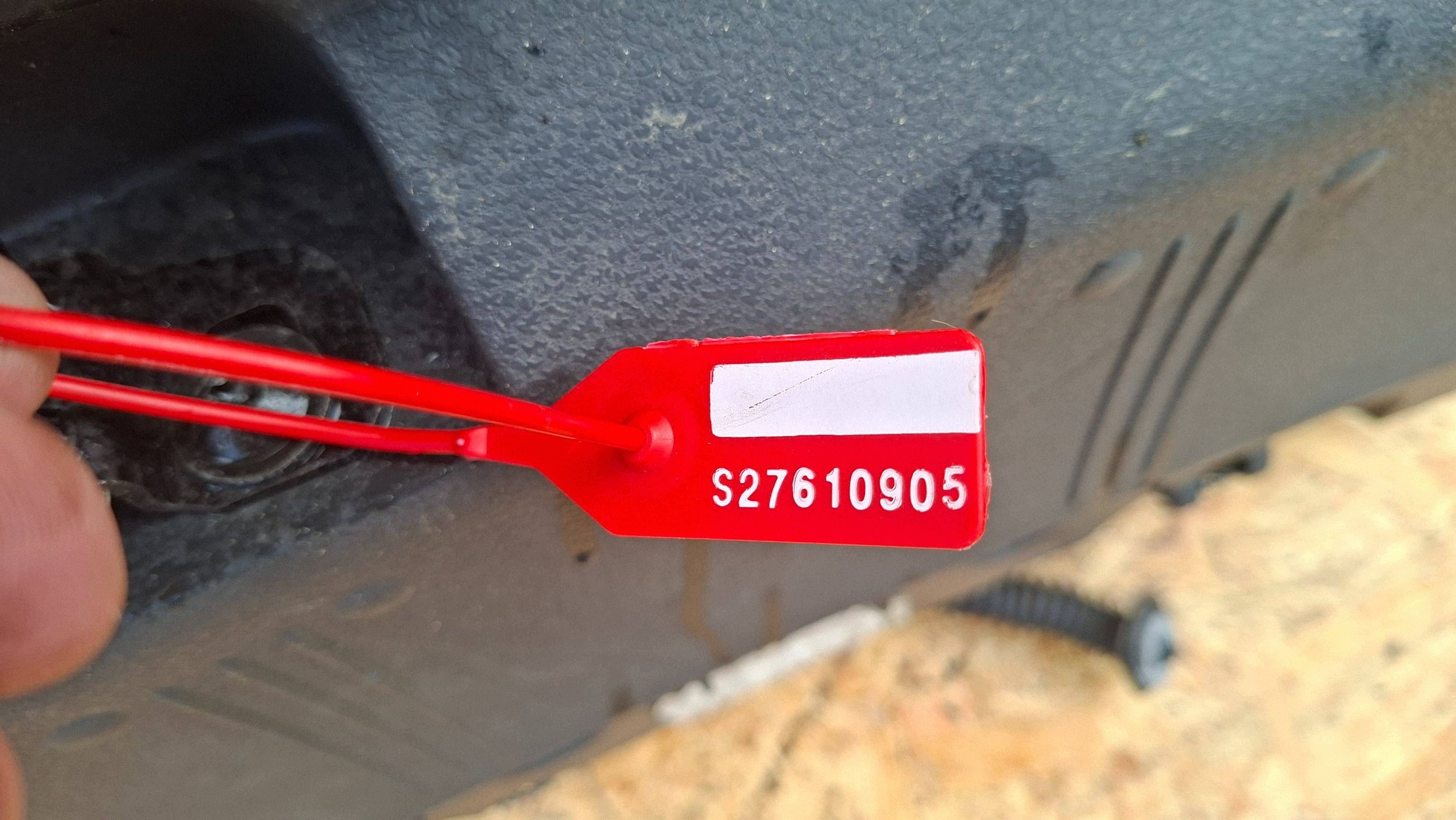 trunk door boot cap RENAULT MODUS 2004