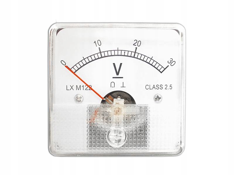

Woltomierz Analogowy 30V Kwadratowy