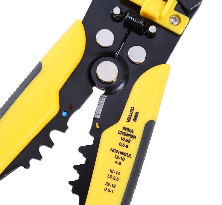 ŚCIĄGACZ IZOLACJI DO Z KABLI PRZEWODÓW ZACISKARKA Marka inna