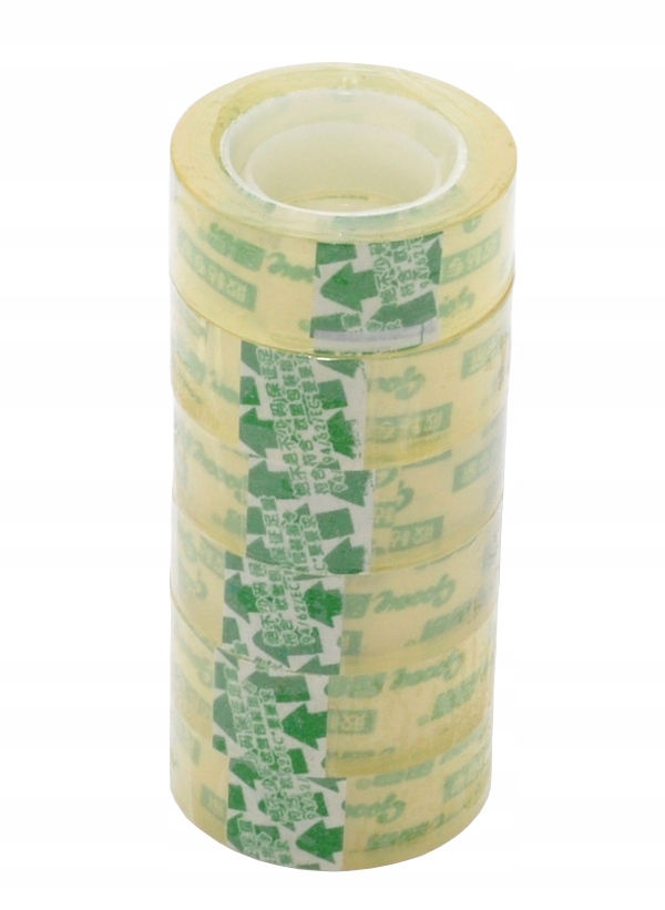 TAŚMA KLEJĄCA BIUROWA 1,8CM 6SZT.