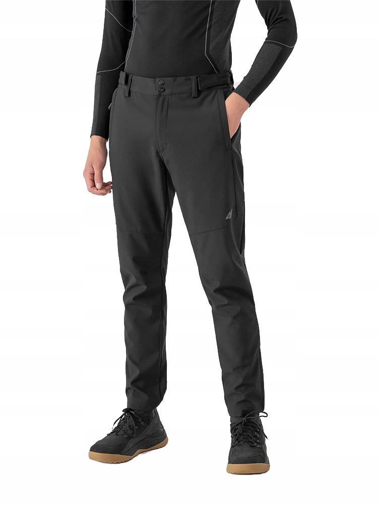 

4F Spodnie Męskie Trekkingowe Softshell Membrana