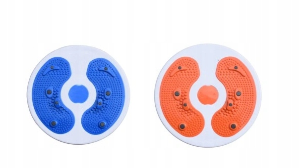 TWISTER OBROTOWY Z LINKAMI DO ĆWICZEŃ BRZUCHA MAGNES MASAŻER STÓP PREZENT Model Q-66768