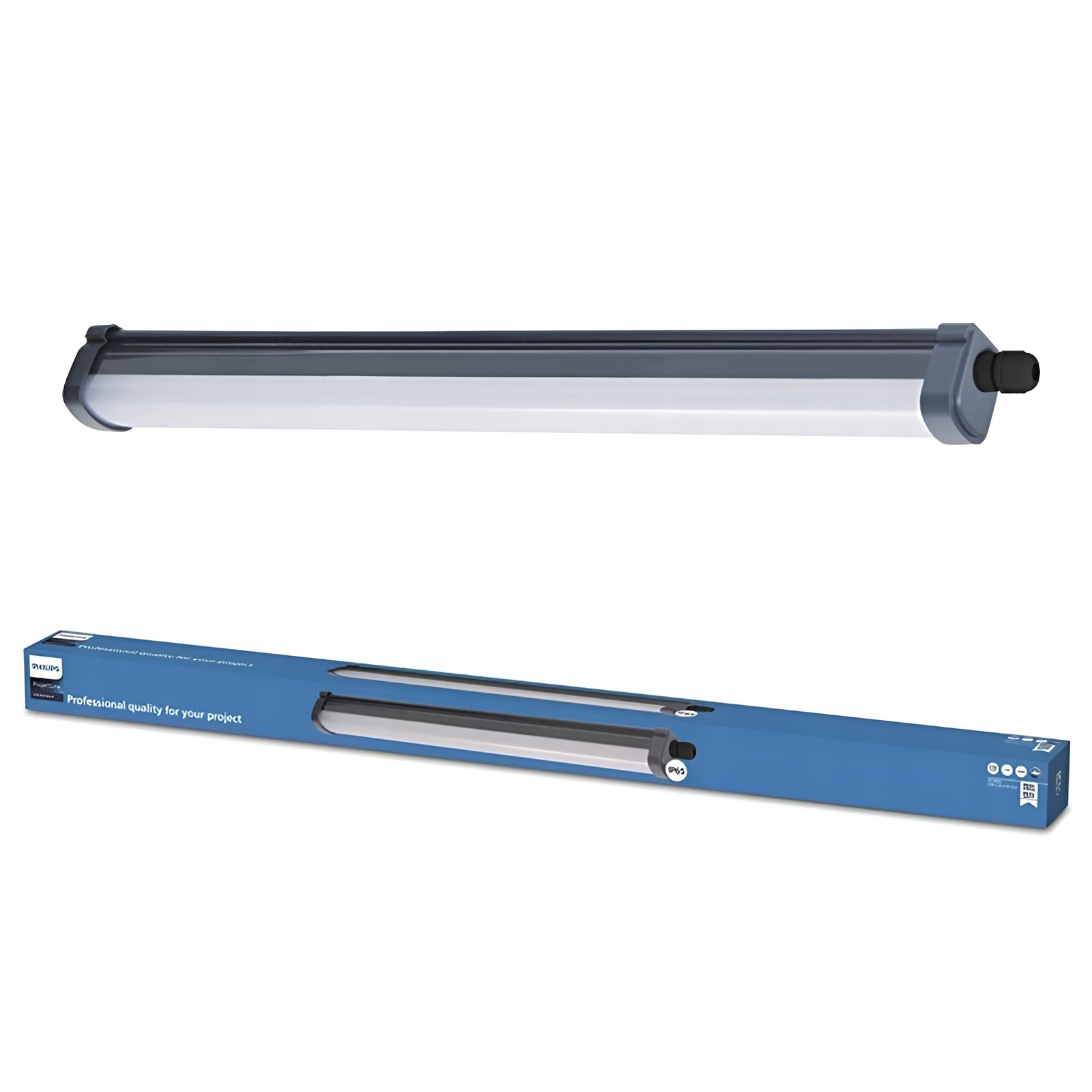 Oprawa Hermetyczna Led Lampa do Garażu 17W 60cm IP65 Warsztatowa Philips