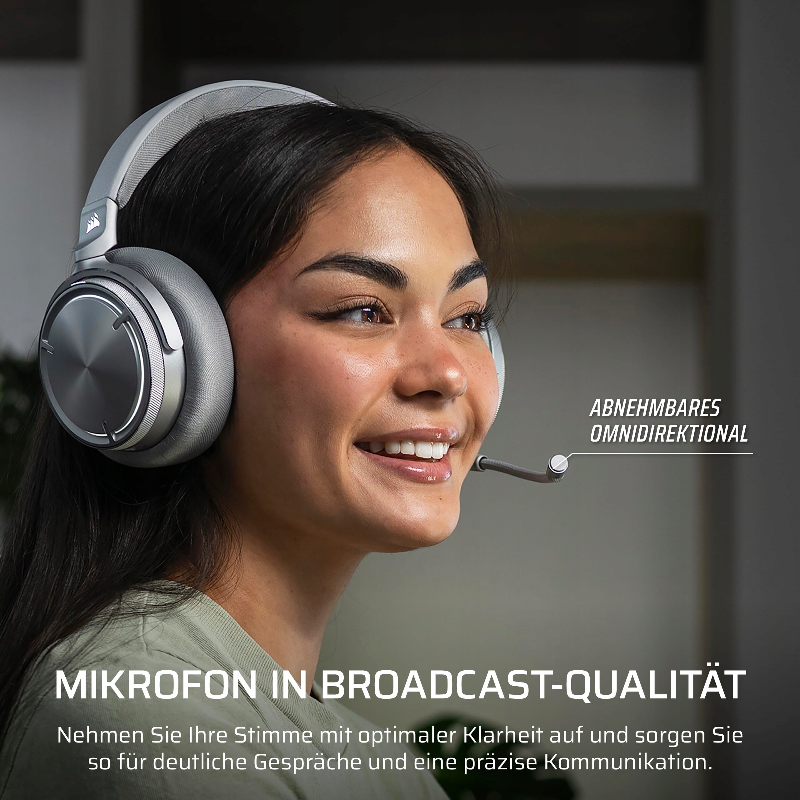 CORSAIR Virtuoso MAX Wireless Gaming Headset Bluetooth PC Mac PS5 PS4 — miniatura 7