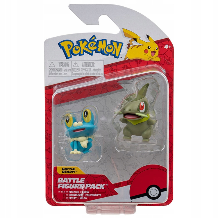 

Pokemon komplet figurek (42453) Froakie Axew