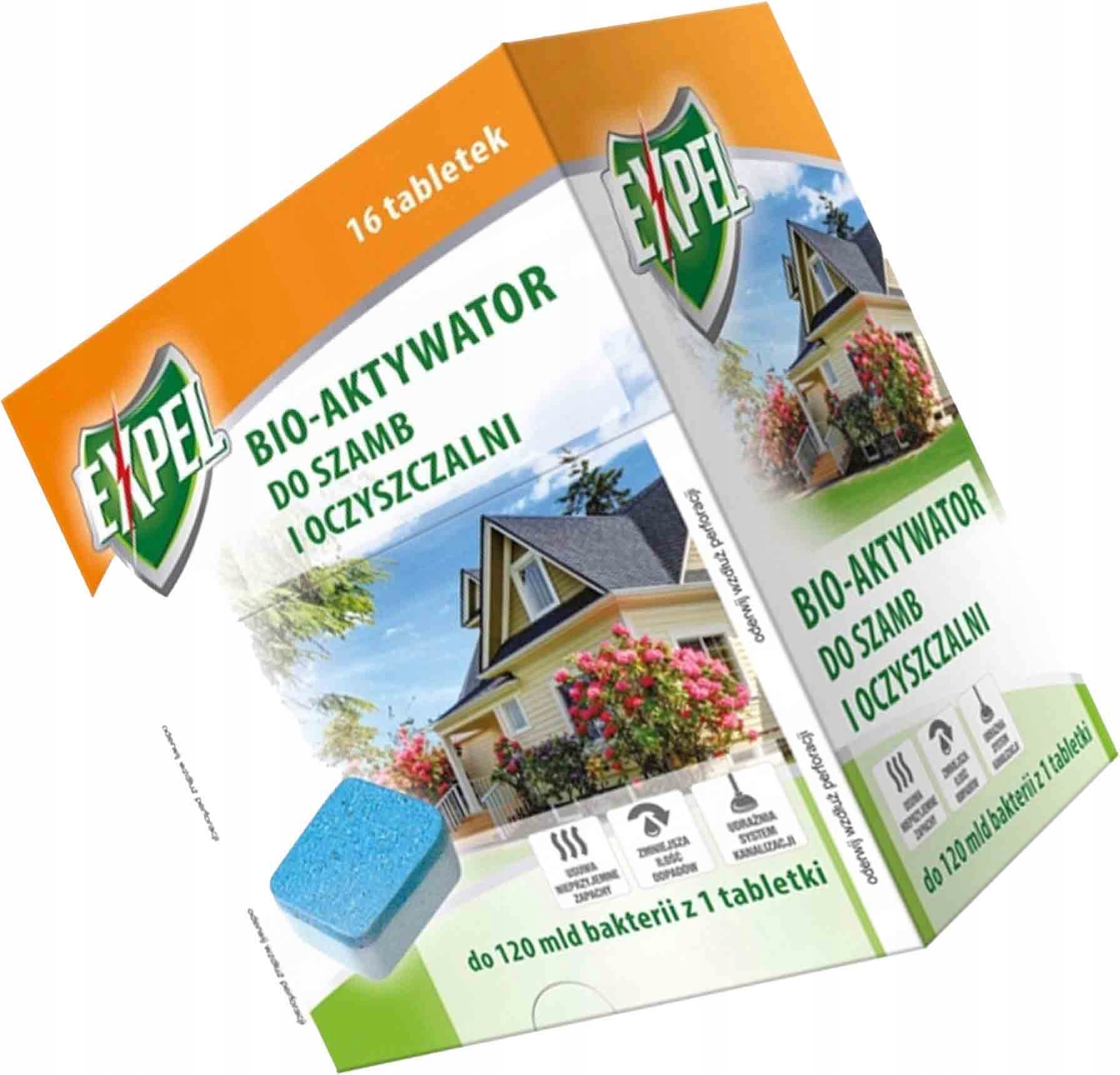 

Expel Bio-aktywator Do Szamb Tabletka 1 szt.