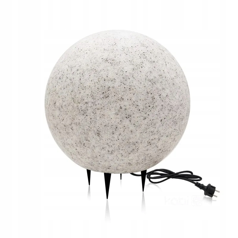 Kula Ogrodowa Garden Ball kamień fi400 1xE27
