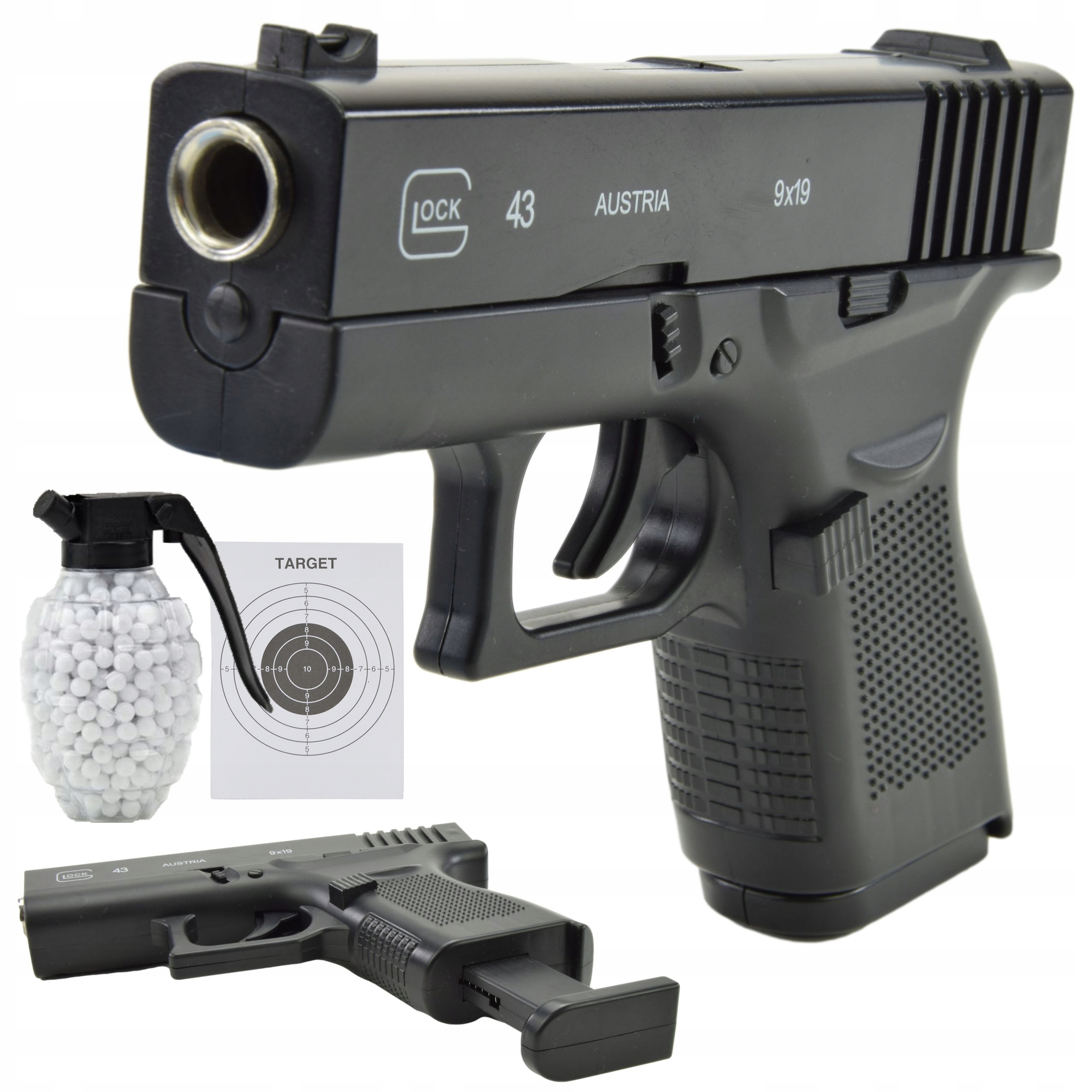 

Pistolet Na Kulki Glock Asg Metal 800