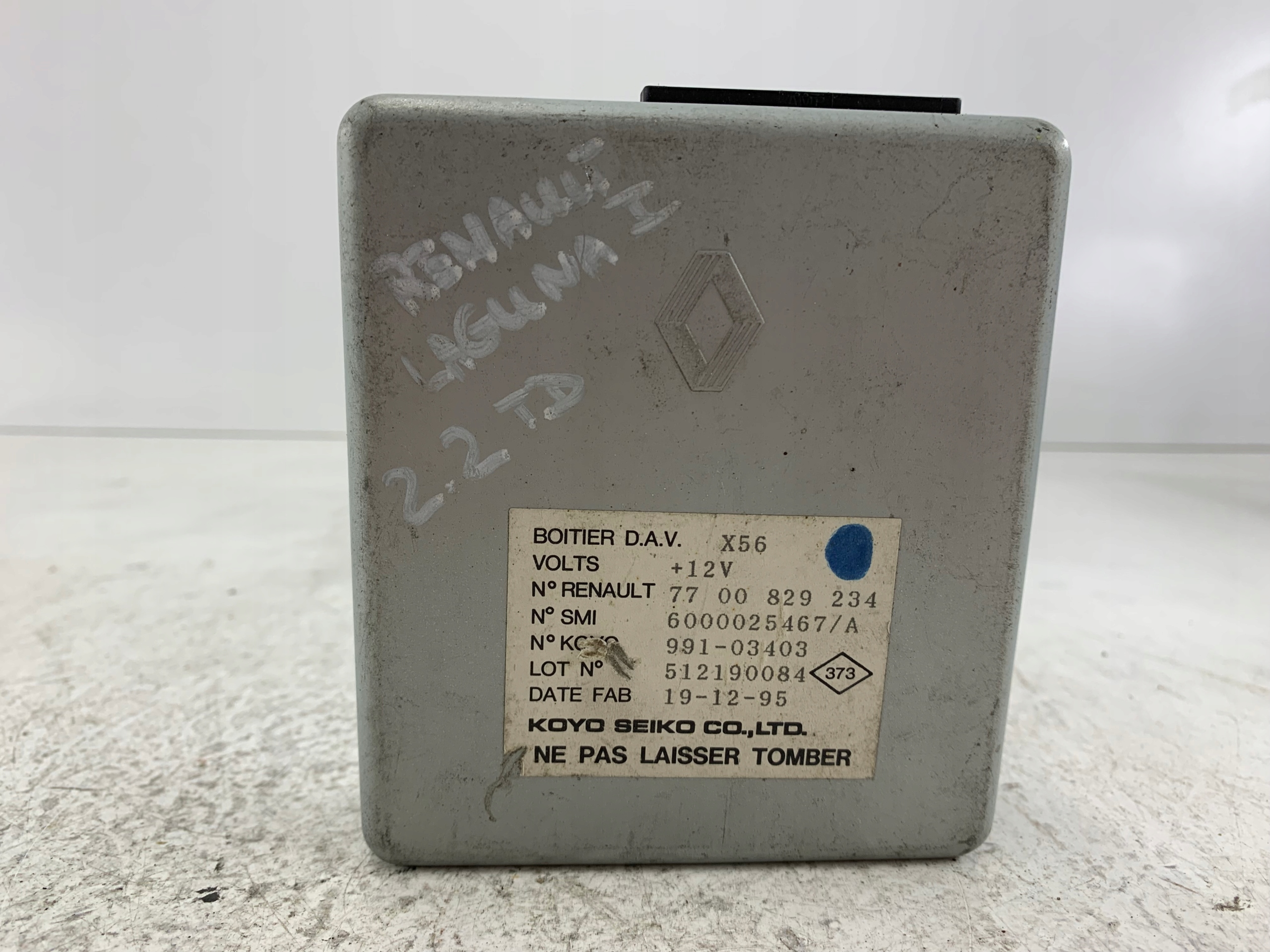 RENAULT LAGUNA e modulo Centralina SERVOSTERZO 7700829234