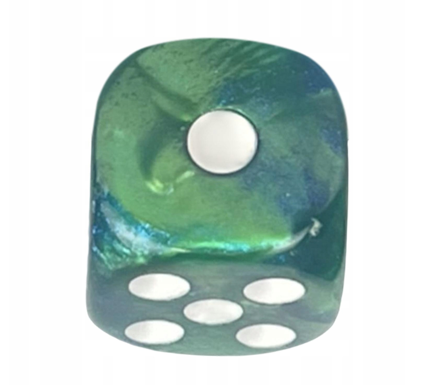 KOSTKA K6 1,6 CM RPG ZAKLĘTA MAPA KOŚĆ SZEŚCIOŚCIENNA